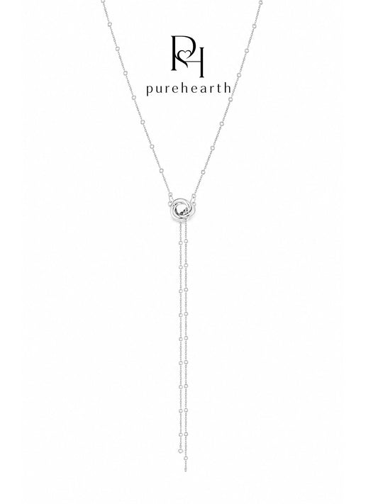 Infinity Drift Layered Necklace