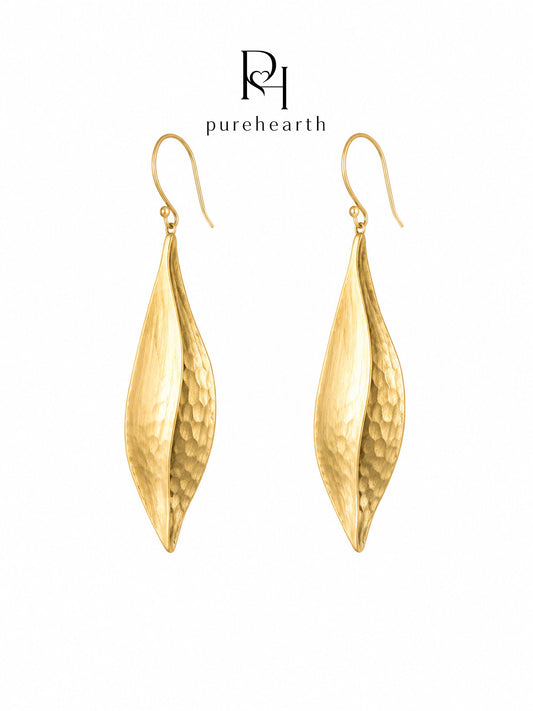 Dual Texture Silver Stud Earrings