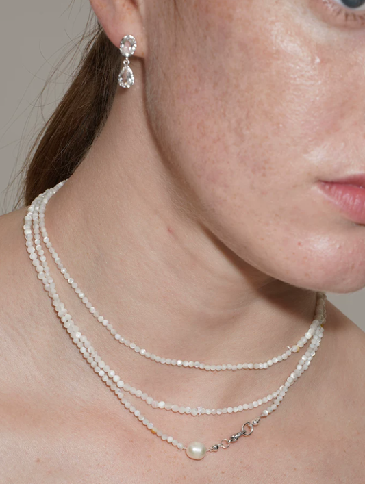 Ivory Tide Layered Pearl Necklace
