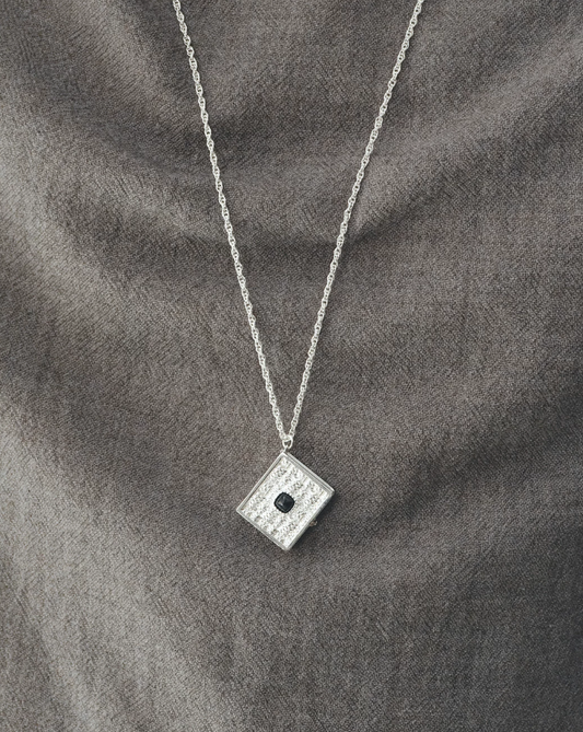 Golden Memoir Crystal Pendant