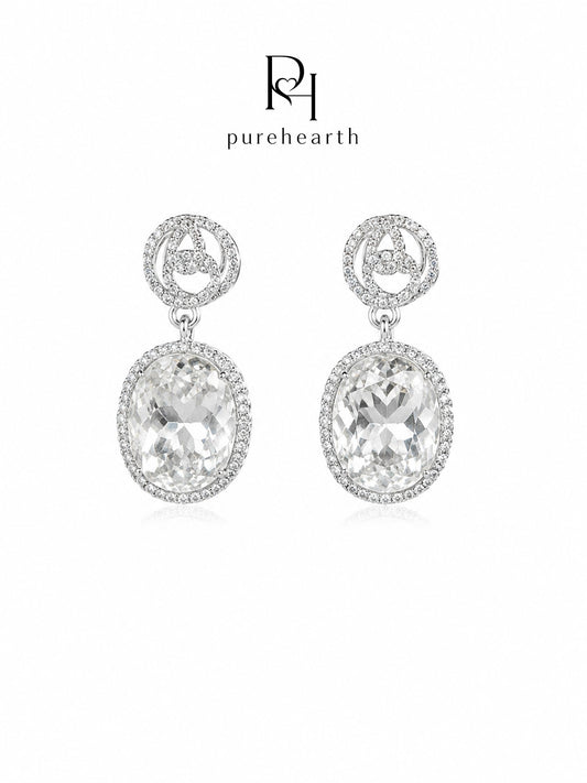 Celeste Weave Gemstone Earrings